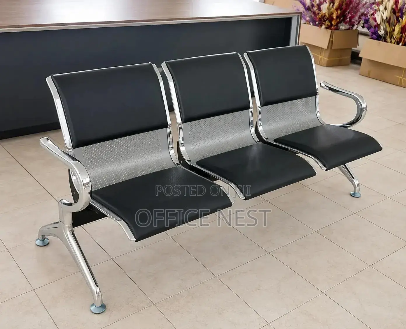 3 Seater Airport Waiting Chair