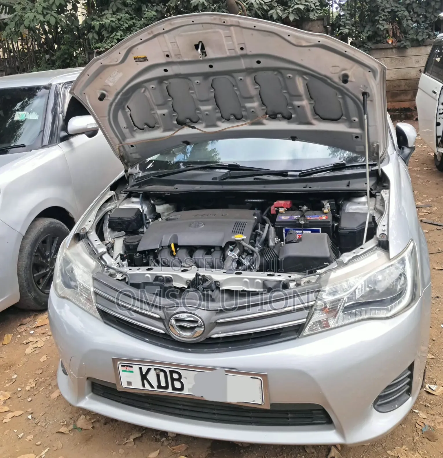 Toyota Corolla Fielder 2014 Silver