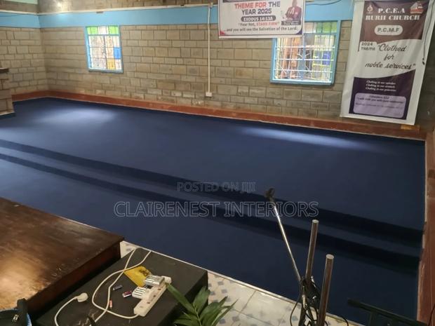 Practical Meets Beauty, Blue Altar Wall to Wall Carpets - main view
