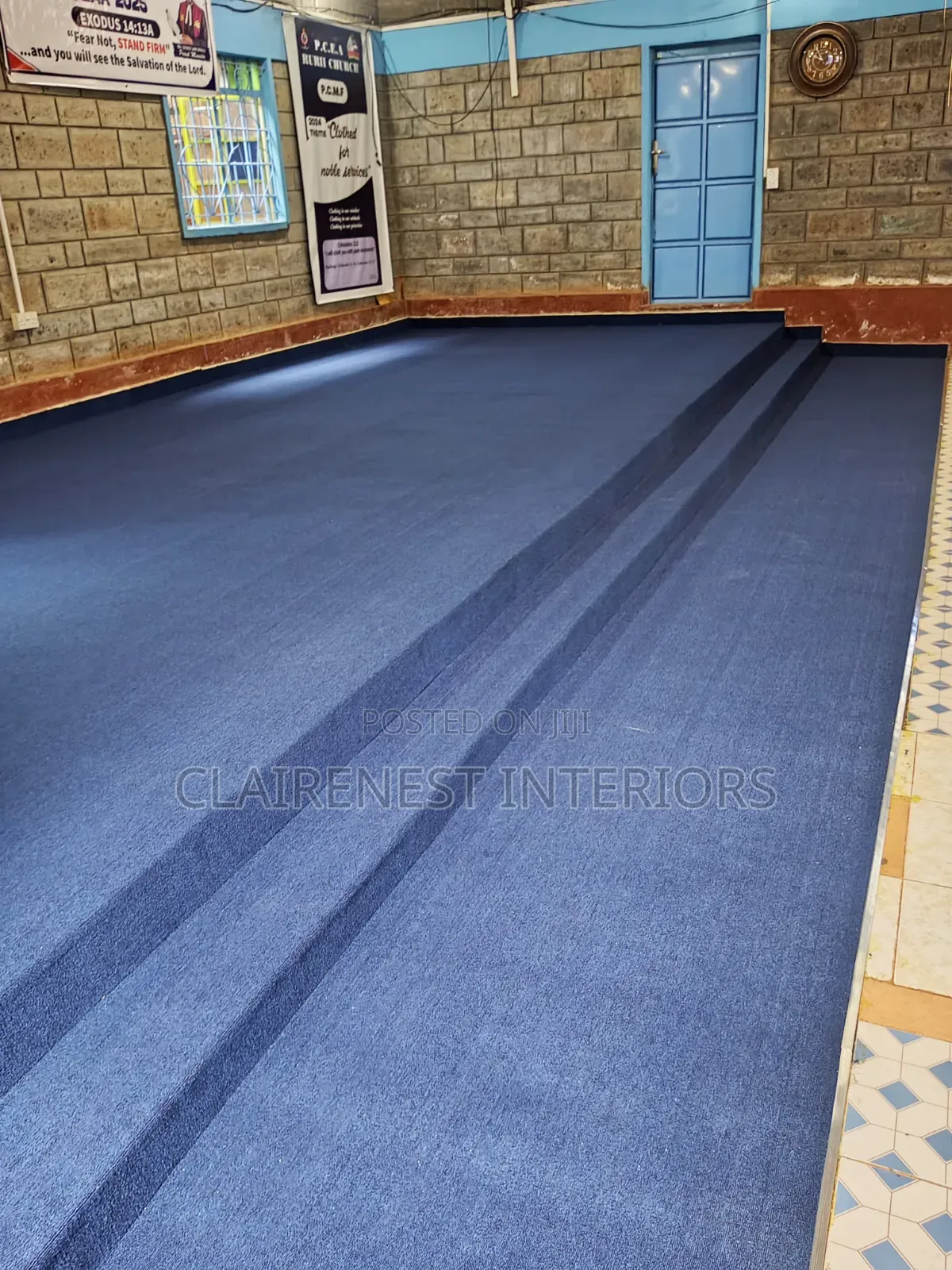 Practical Meets Beauty, Blue Altar Wall to Wall Carpets