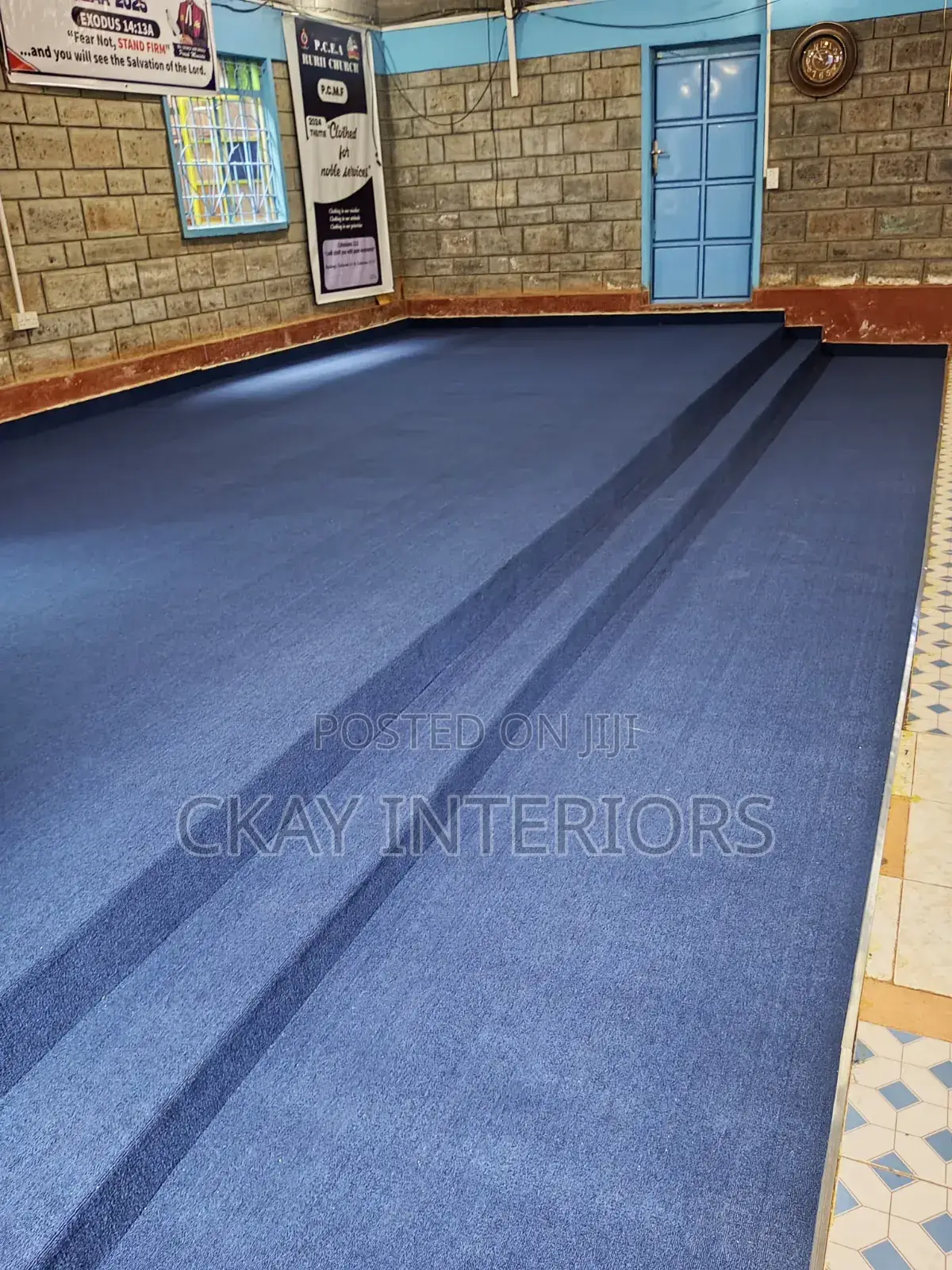 Practical Meets Beauty, Blue Altar Wall to Wall Carpets