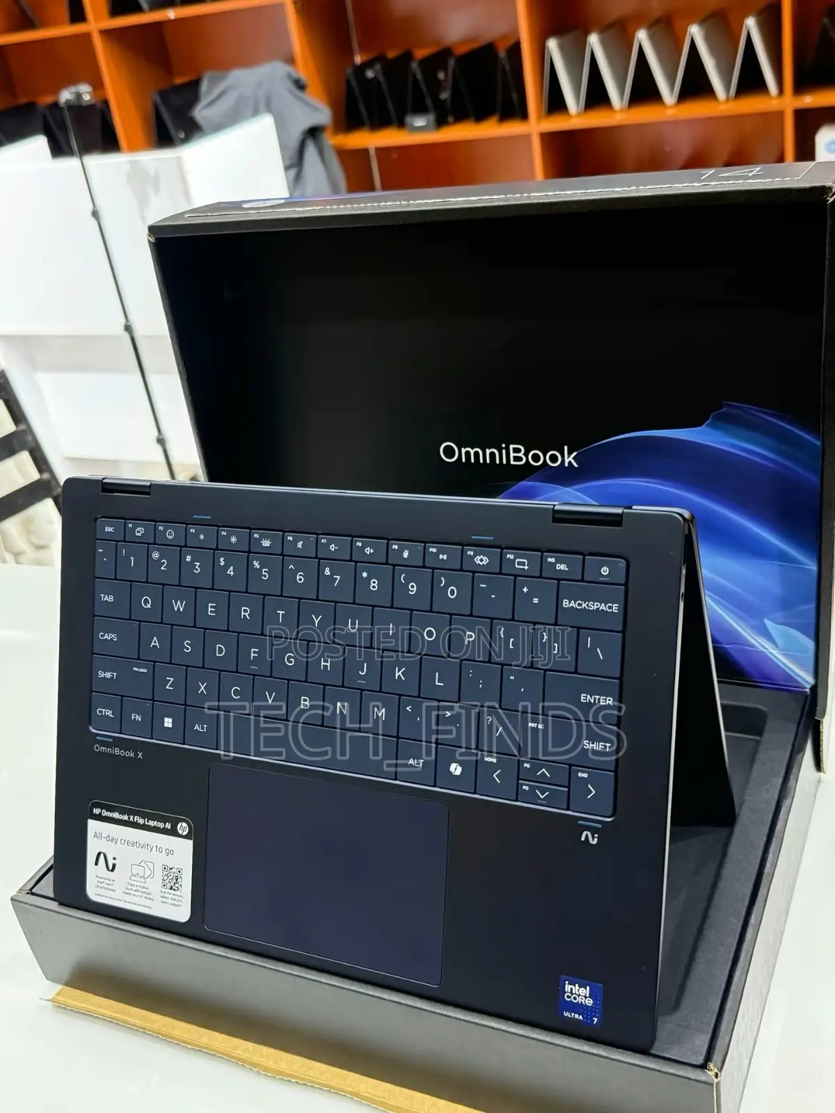 New Laptop HP OmniBook X Flip 14" 16GB Intel Core Ultra 7 SSD 1T