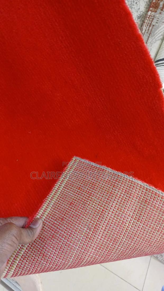 Plain Red Presidential 12mm Wall to Wall Carpets - thumbnail 2