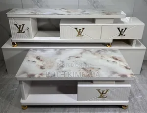 Marble Top TV Coffee Table