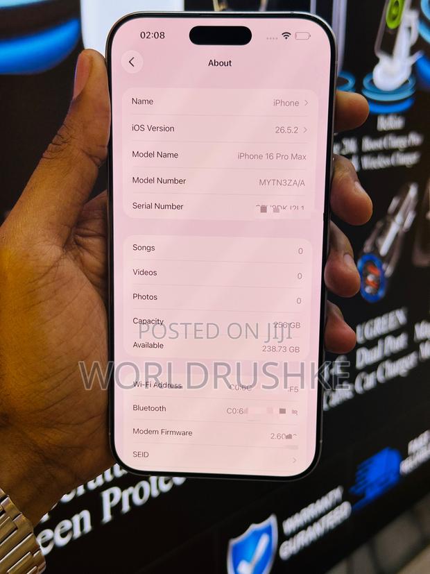 Apple iPhone 16 Pro Max 256 GB White