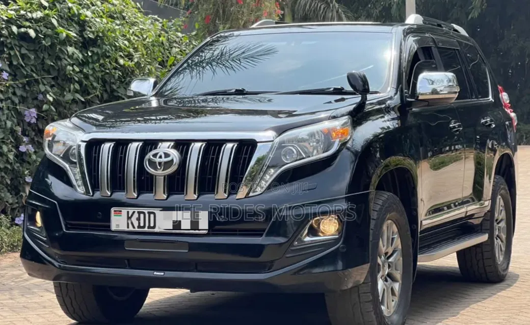 Toyota Land Cruiser Prado 2017 Burgundy