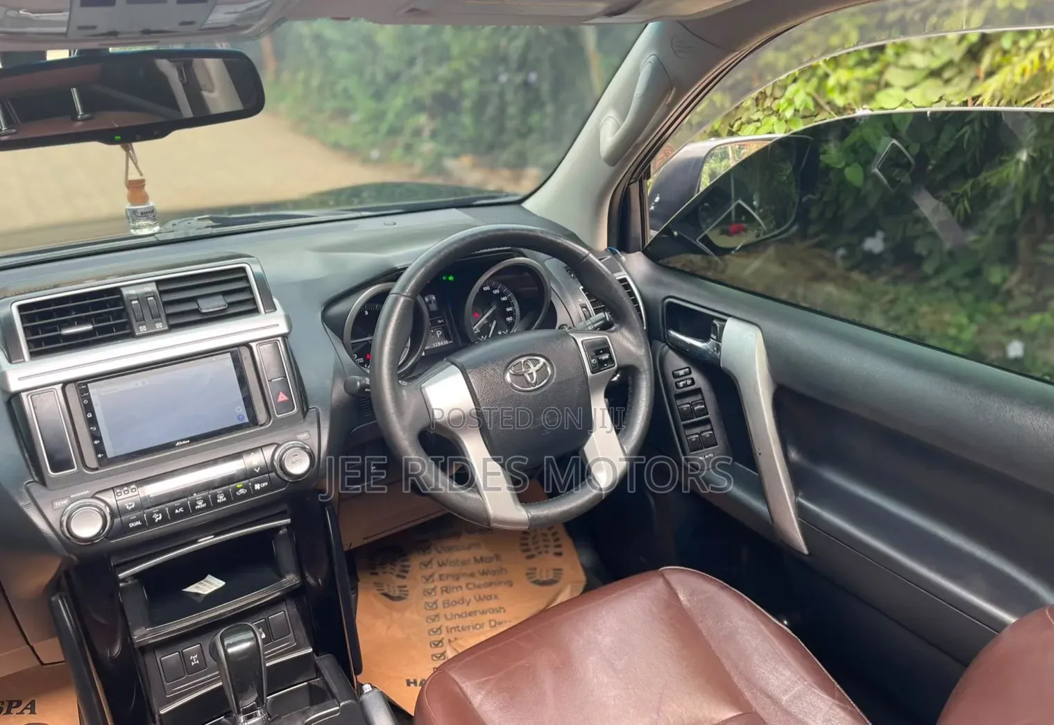 Toyota Land Cruiser Prado 2017 Burgundy