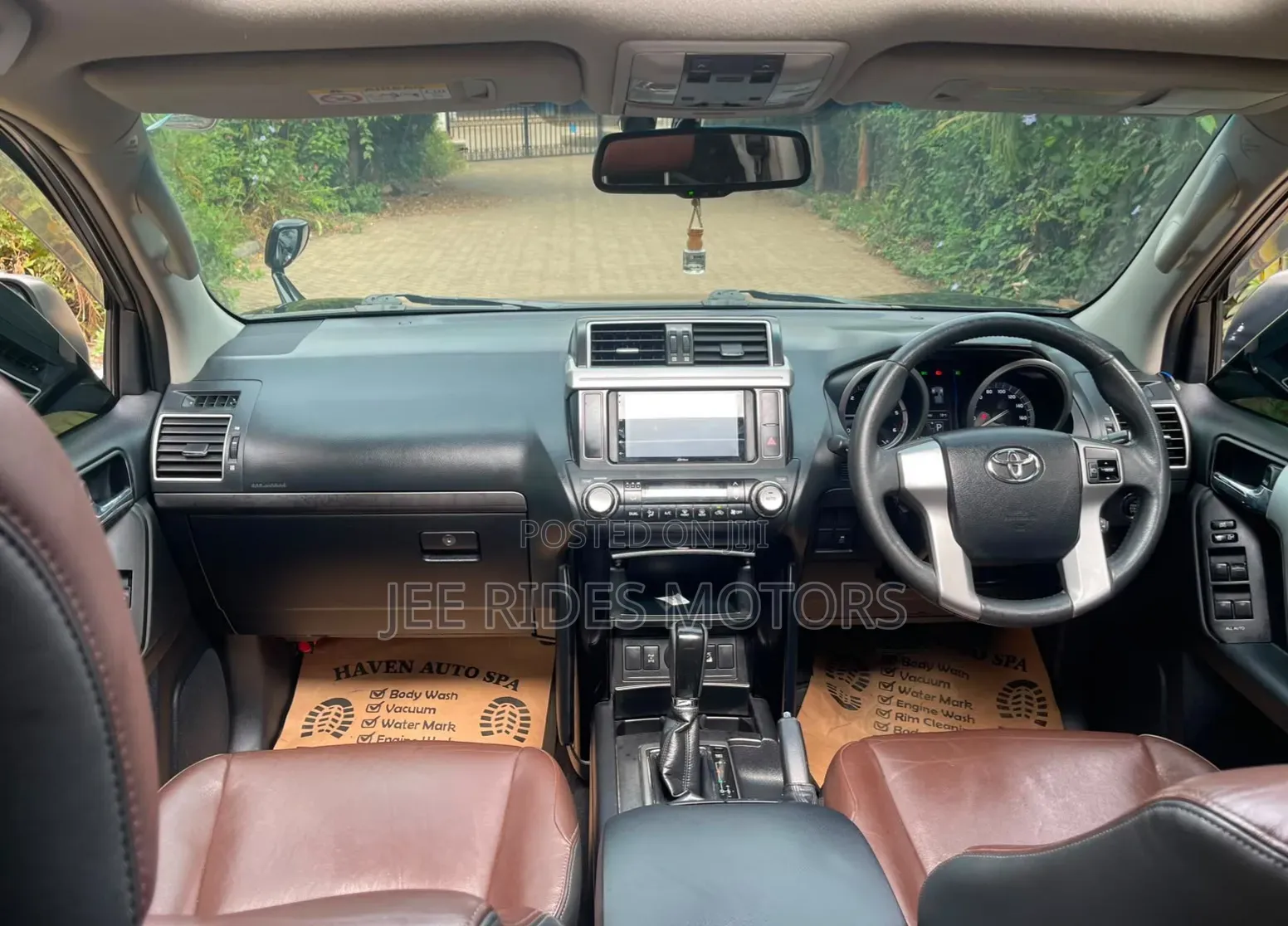 Toyota Land Cruiser Prado 2017 Burgundy
