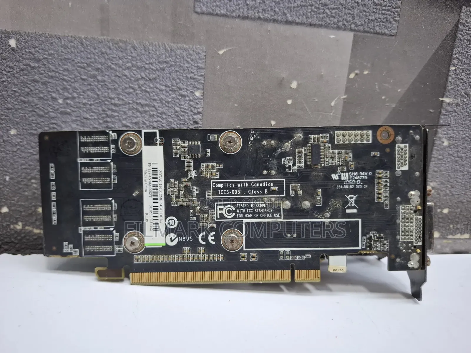 Zotac 210 512mb 64bit Ddr2 Zt-20301 Dvi Hdmi Vga Graphics Card.