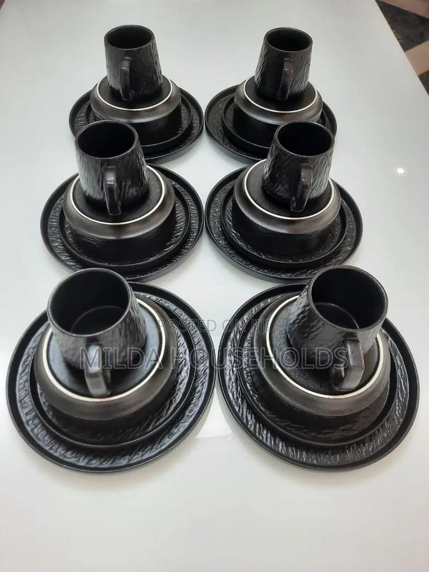 Black Ceramic Dinnerset