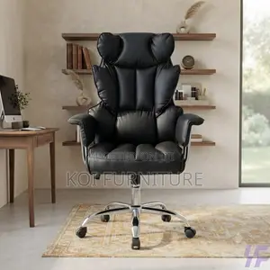 Office Chairs; Executive Heavy Leathered Office Chairs in Buterfly