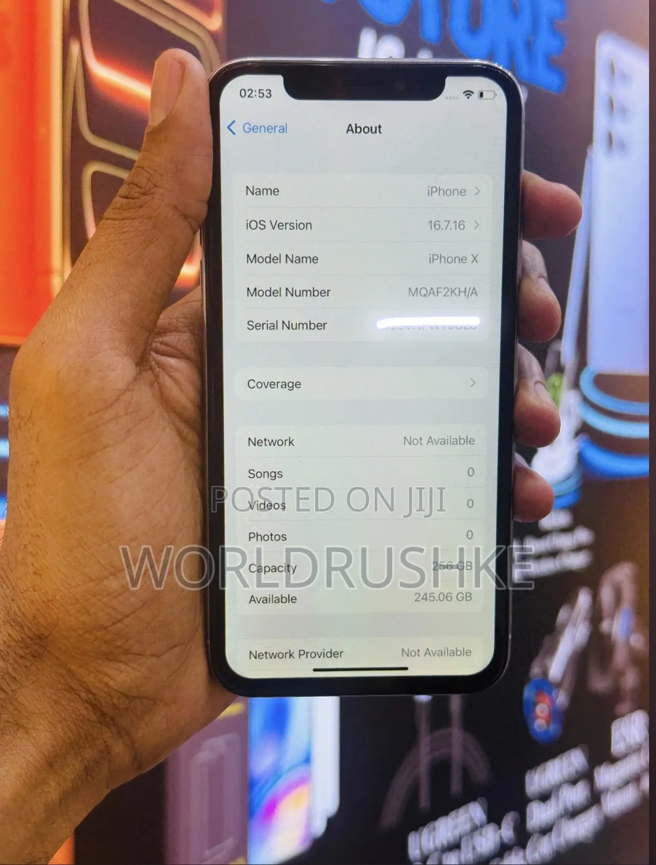 Apple iPhone X 256 GB White