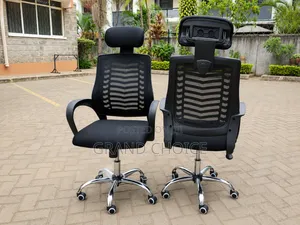 Ergonomic Mesh Office Chair With Headrest
