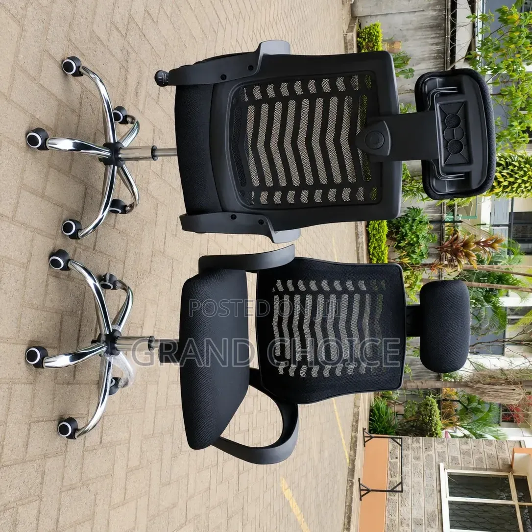 Ergonomic Mesh Office Chair With Headrest