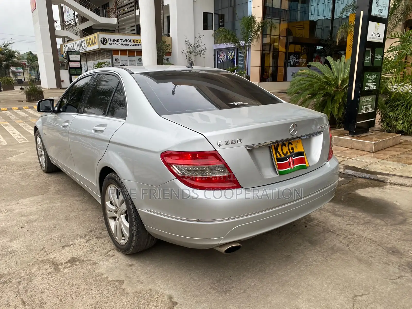 Mercedes-Benz C200 2009 Silver
