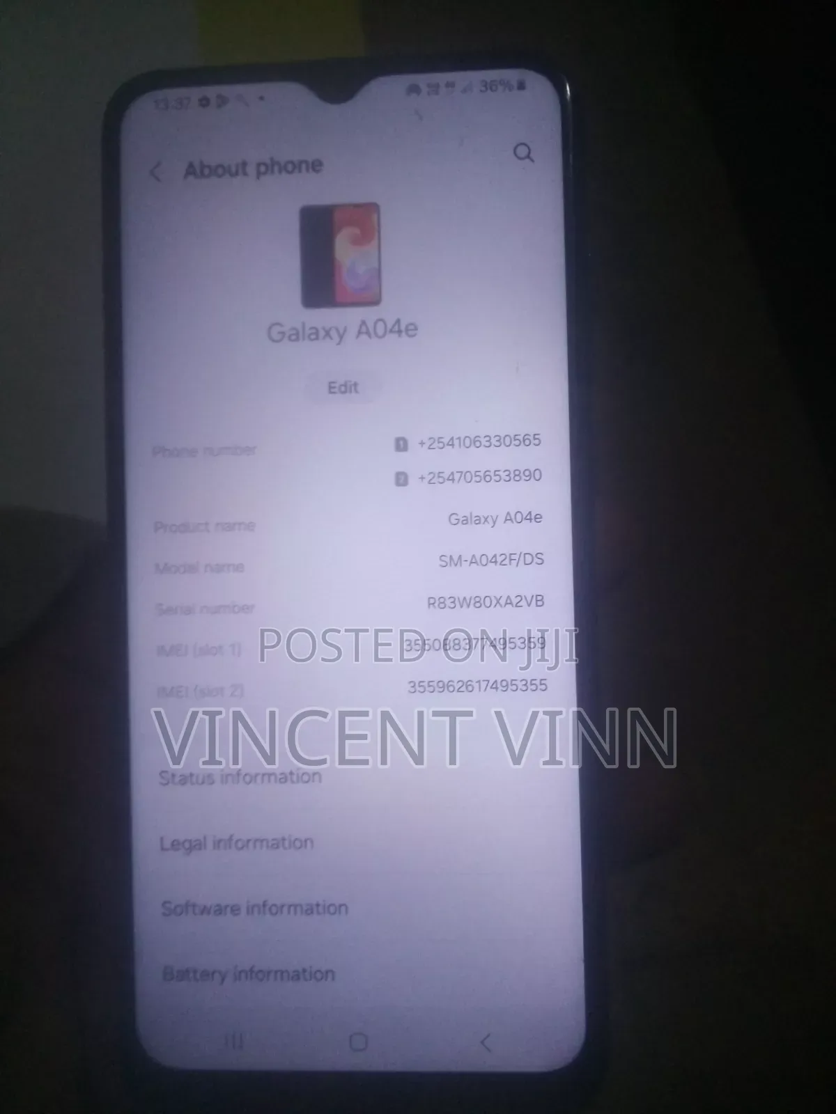 Samsung Galaxy A04e 64 GB Black