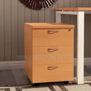 Office Cabinet; Mobile Home Office Pedestal Wooden Cabinet