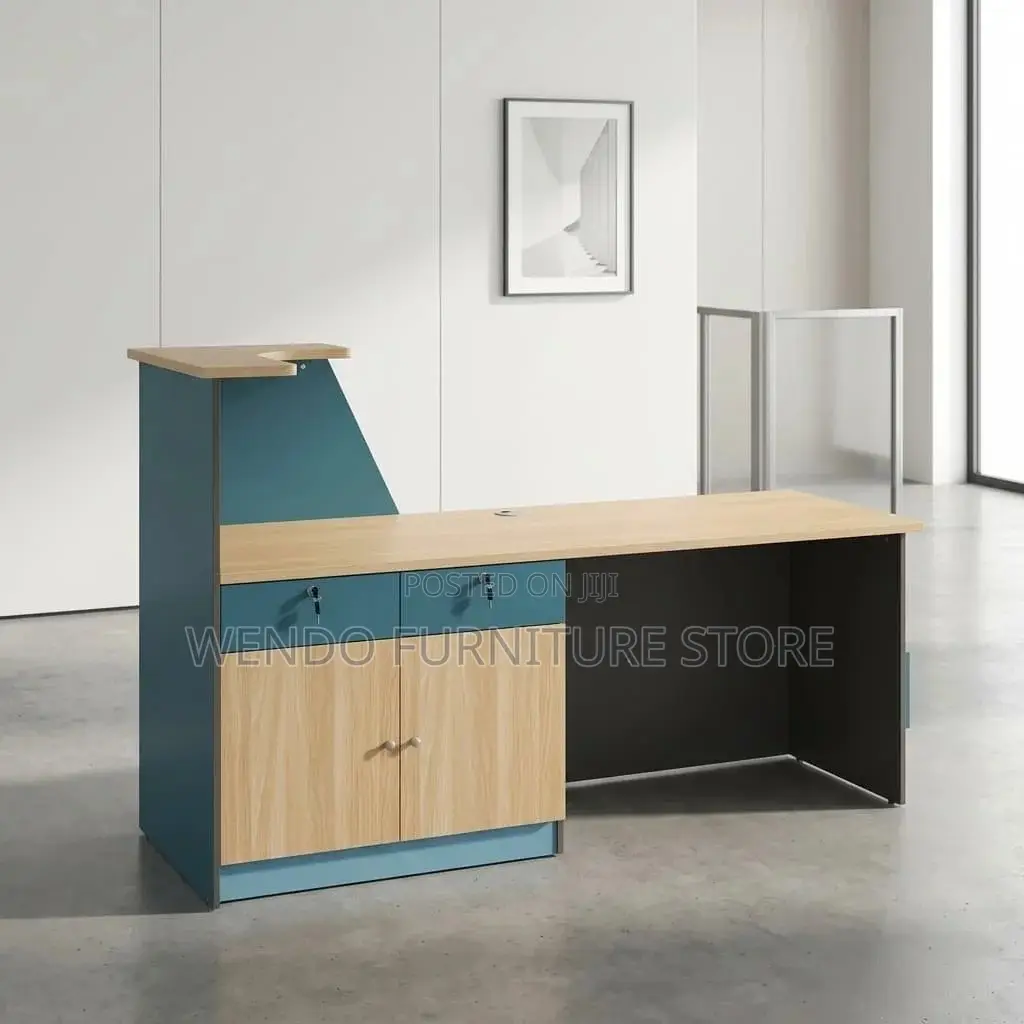 Reception Desk; 1.8 Meters Front Office Reception Visitors Desks