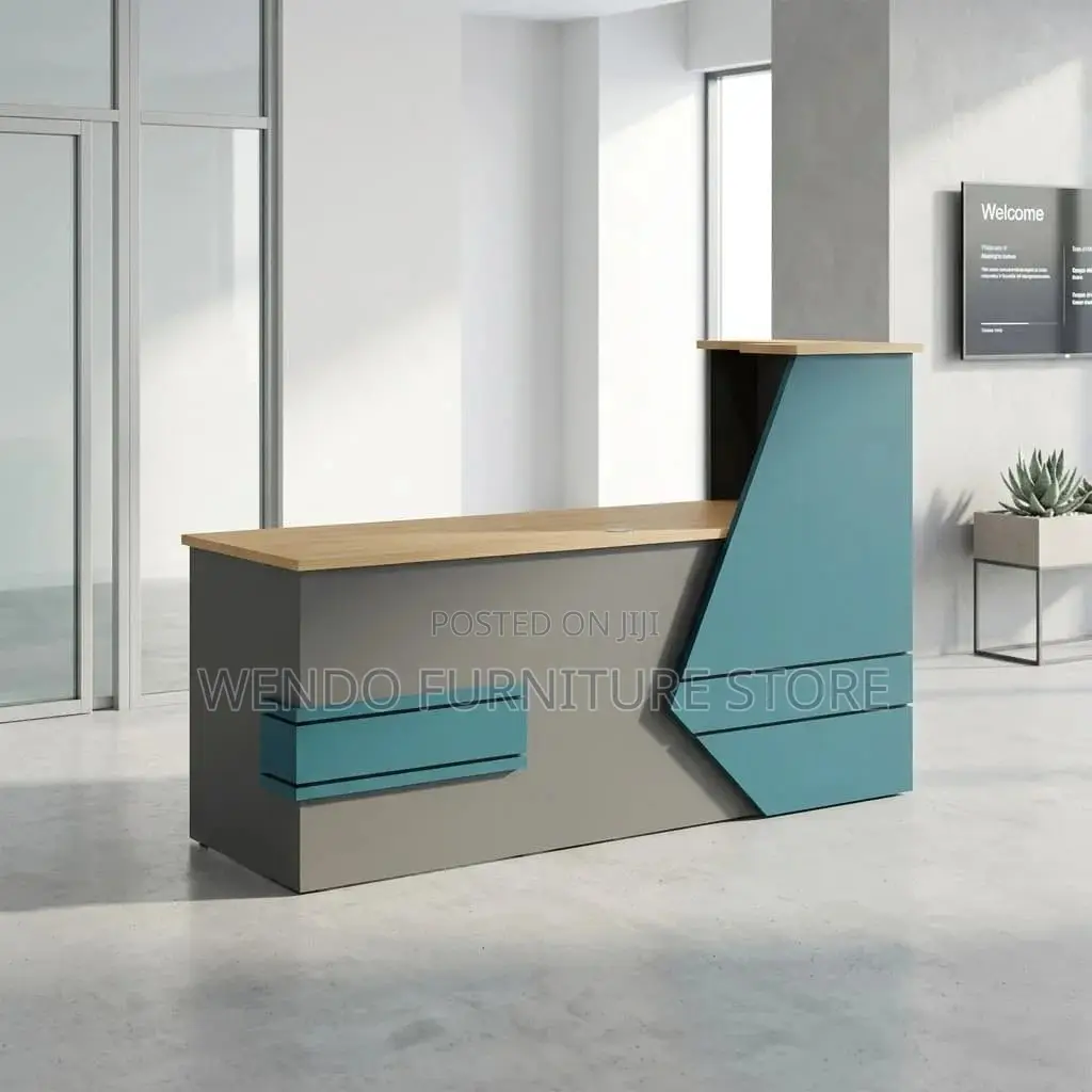 Reception Desk; 1.8 Meters Front Office Reception Visitors Desks