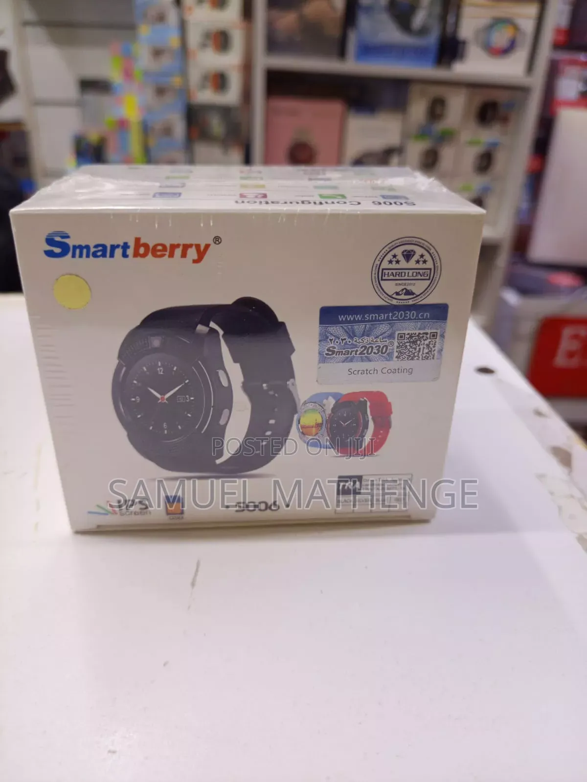 Smartberry S006 Waterproof Smart Watch With Sleep Heart Monitoring