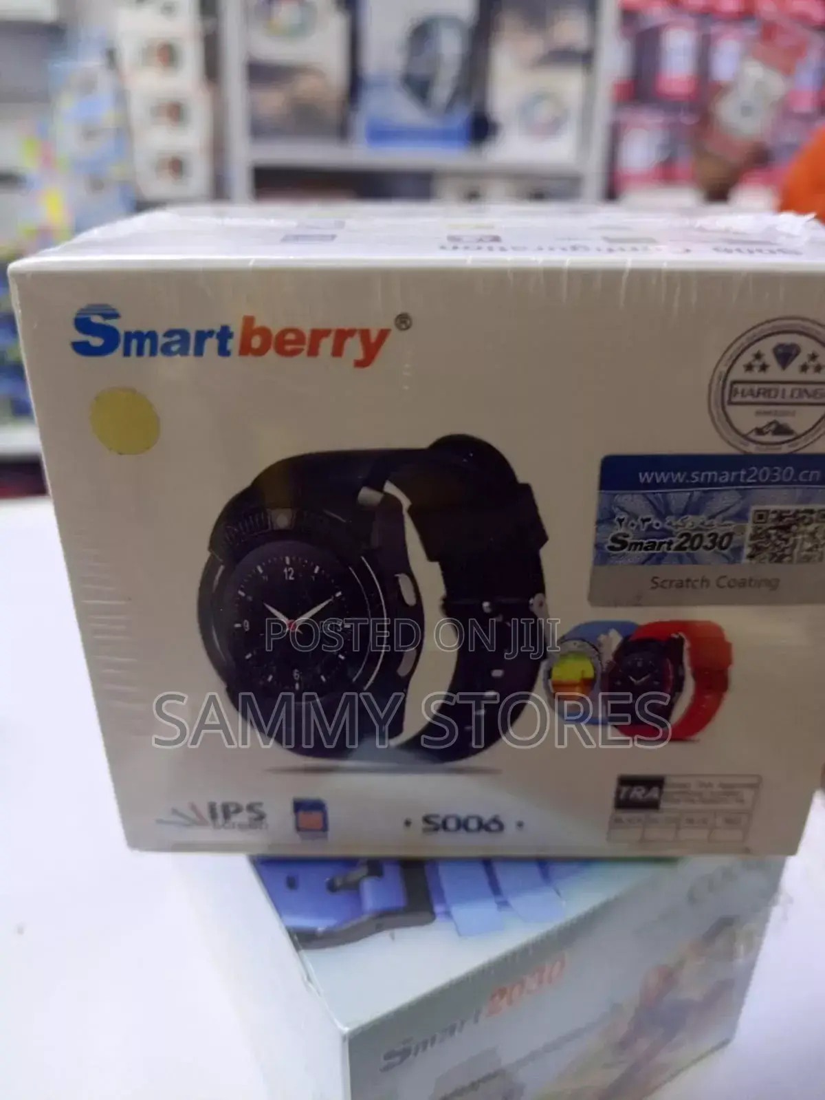 Smartberry S006 Round Touchscreen Smartwatch for Men Women