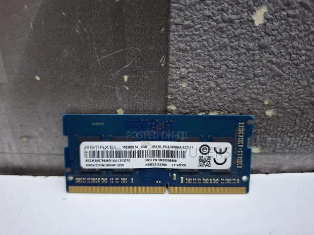RAMAXEL 1Rx16 PC4-3200AA-SC0-11 Laptop Ram