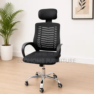 Ergonomic High Back Mesh Office Chair With Headrest