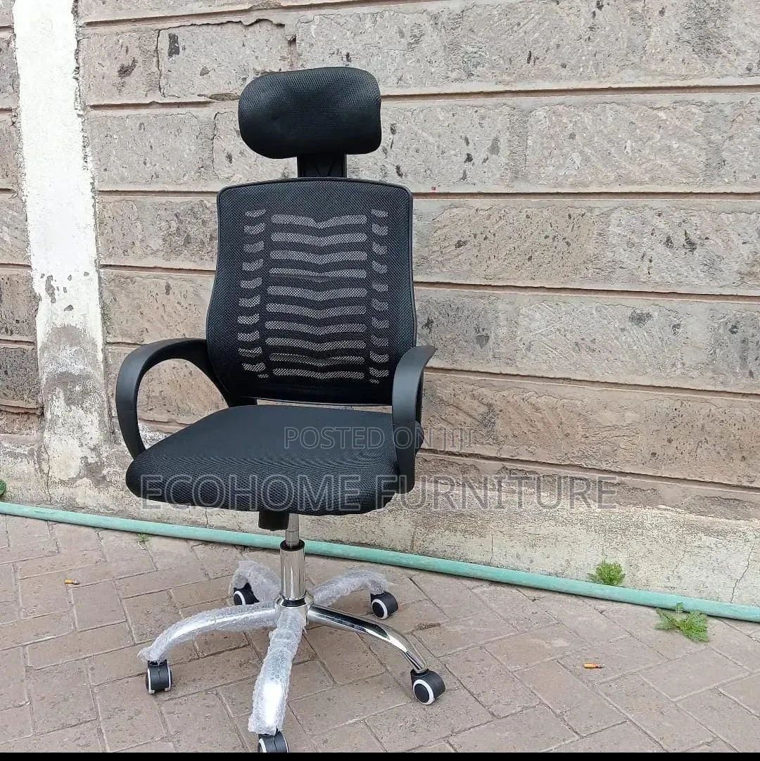 Ergonomic High Back Mesh Office Chair With Headrest
