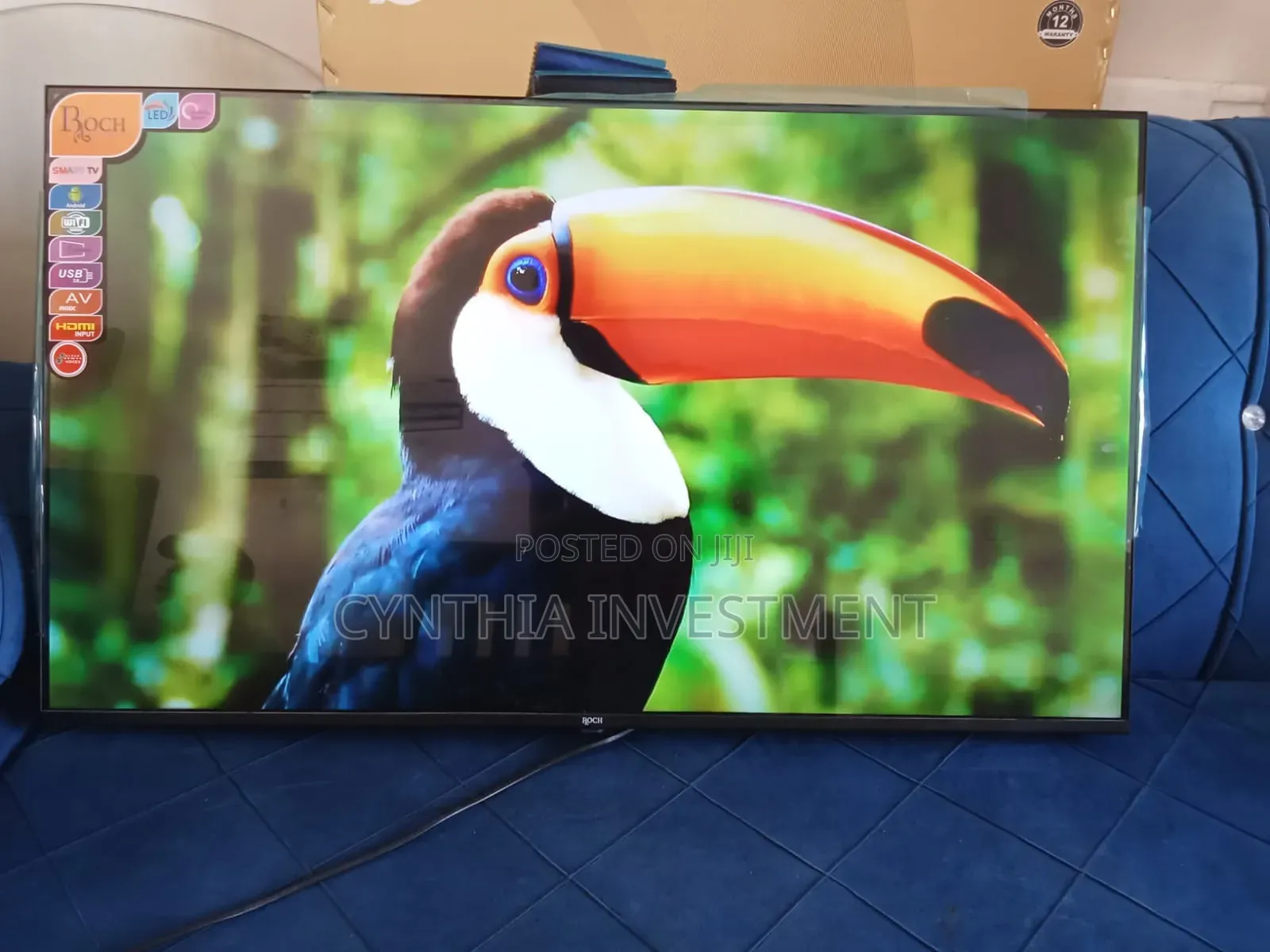 Wk 50 Inch Smart Android Frameless TV