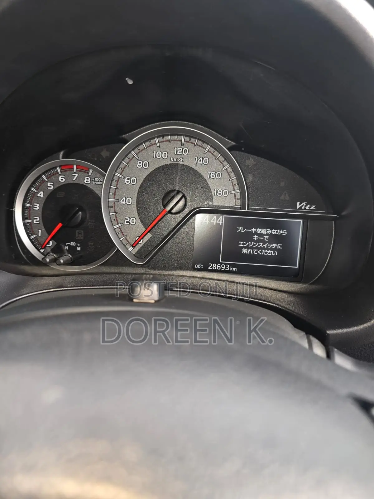 Toyota Vitz 2019 Silver