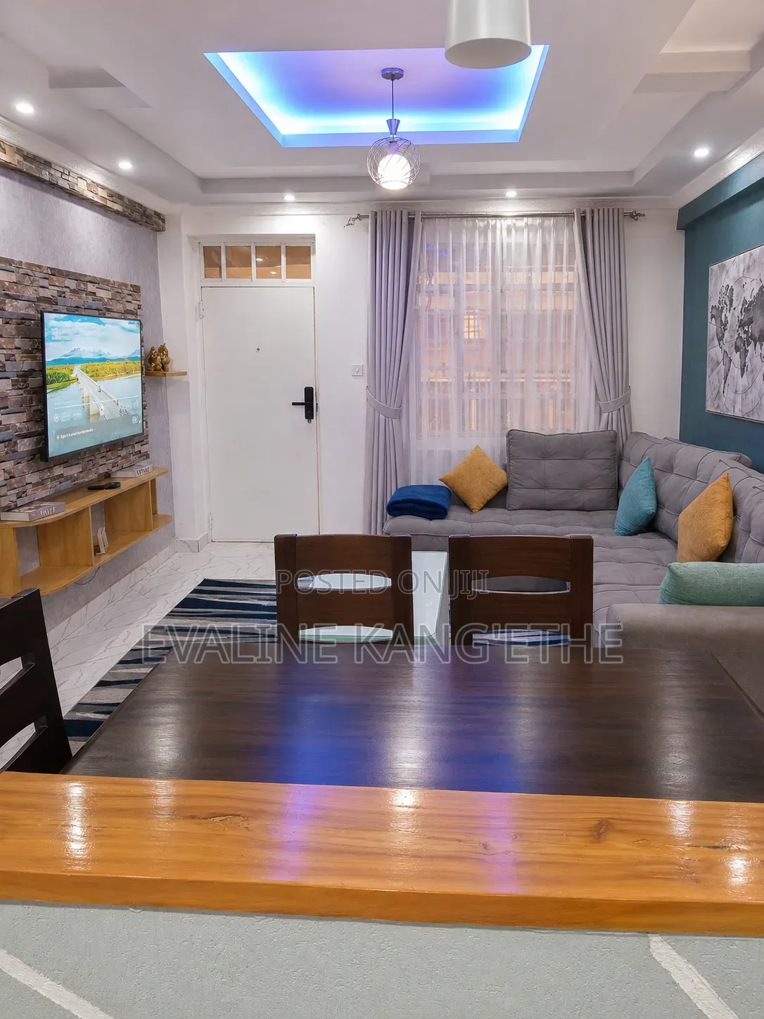 2 Bedroom Airbnb Nanyuki/ Fully Furnished Master Ensuite/Gym