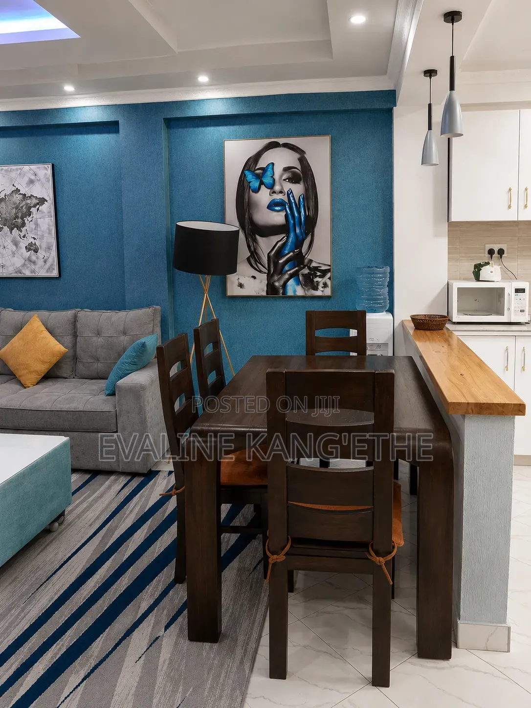 2 Bedroom Airbnb Nanyuki/ Fully Furnished Master Ensuite/Gym