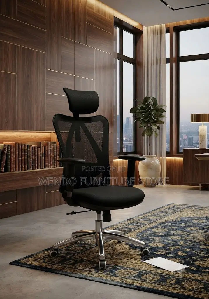 Office Chairs; Ergonomic DFV43 High Back Office Chairs