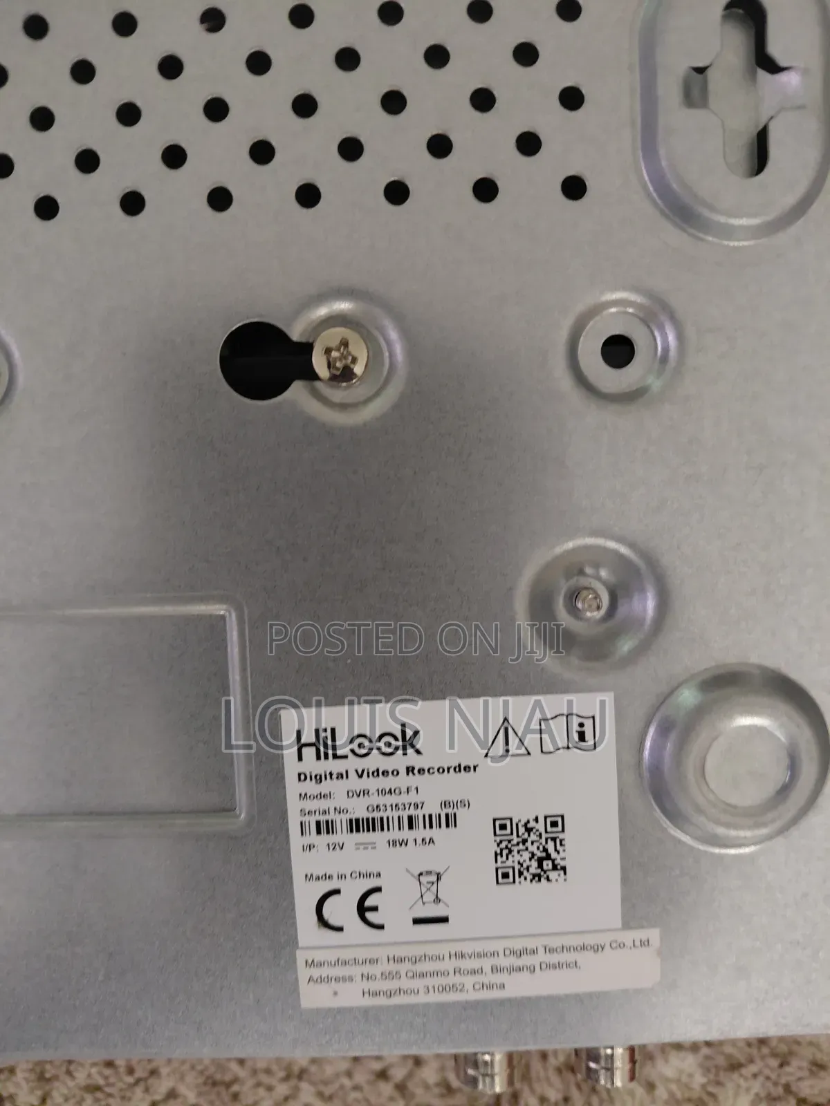 4 Channel CCTV Camera Kit