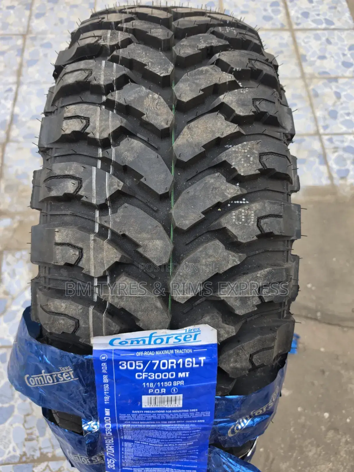 305 /70 R16 Lt Comforser Tires (Mud Terrain)