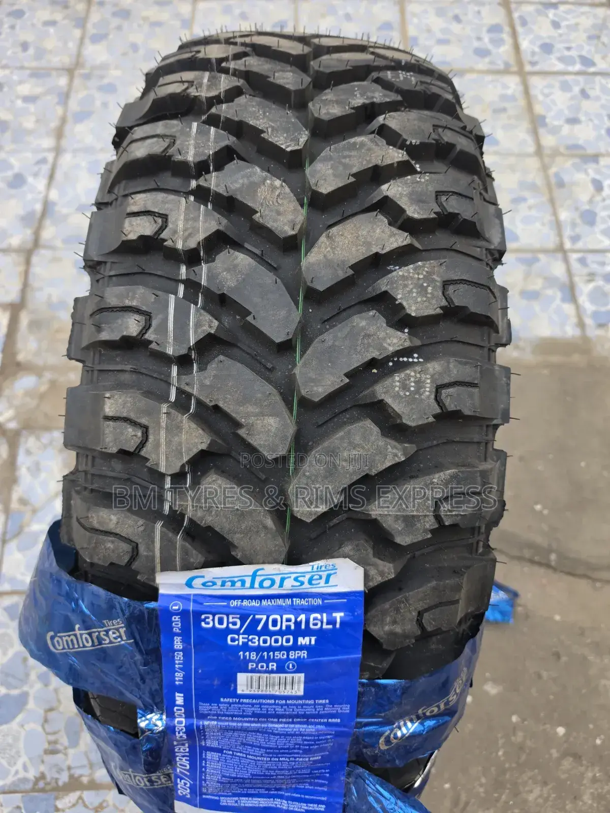 305 /70 R16 Lt Comforser Tires (Mud Terrain)