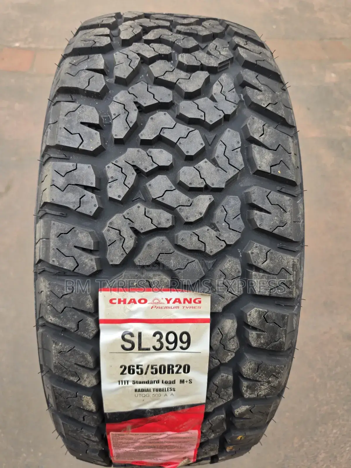 265 /50 R20 Chaoyng Tires (All Terrain) Sl 399.