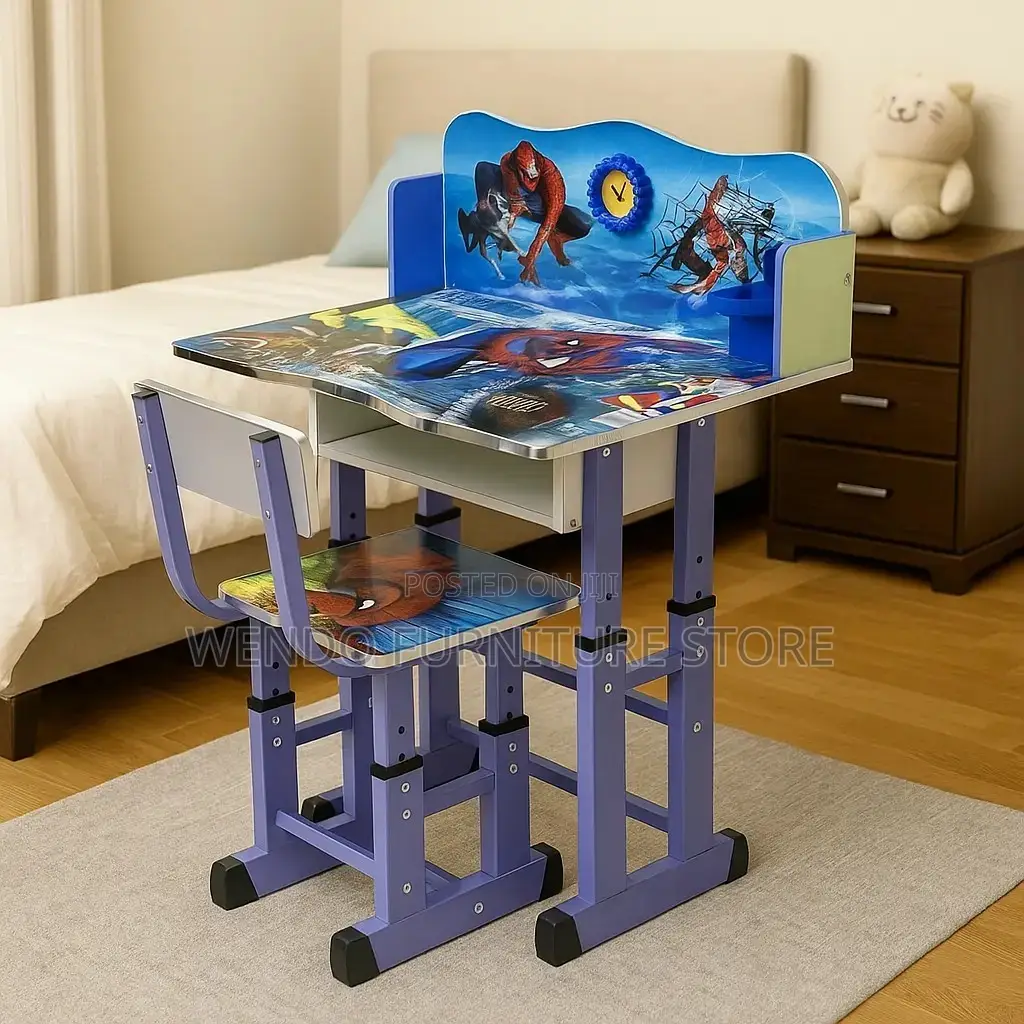 Home Desks; Adjustable Height Home Schools Desk Chair Set