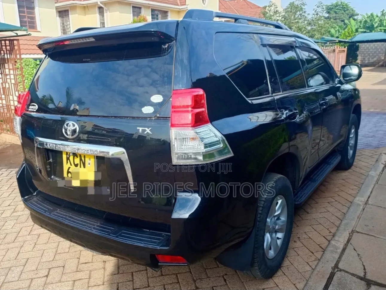 Toyota Land Cruiser Prado 2011 Matt Black