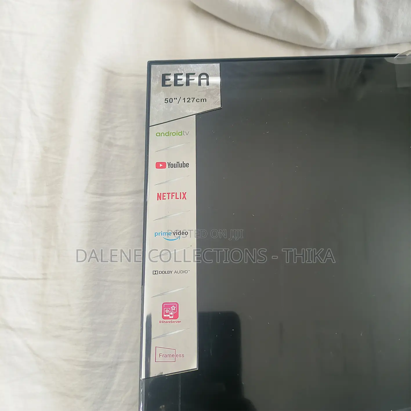 EEFA 50 Inches Smart Android Frameless