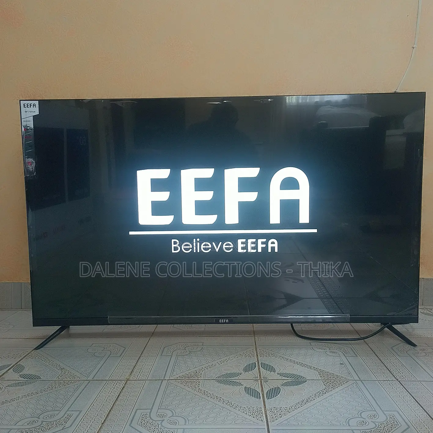 EEFA 50 Inches Smart Android Frameless