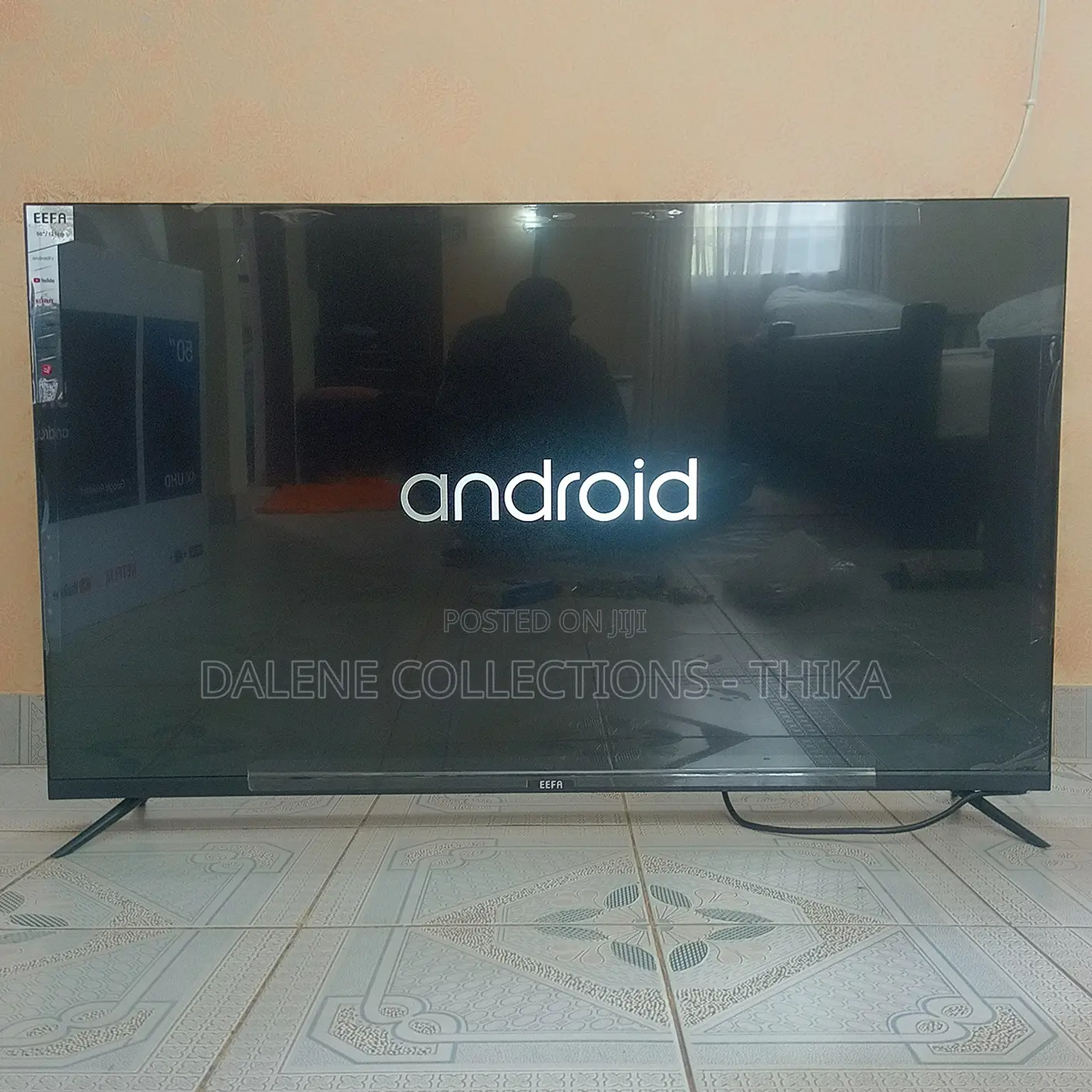 EEFA 50 Inches Smart Android Frameless