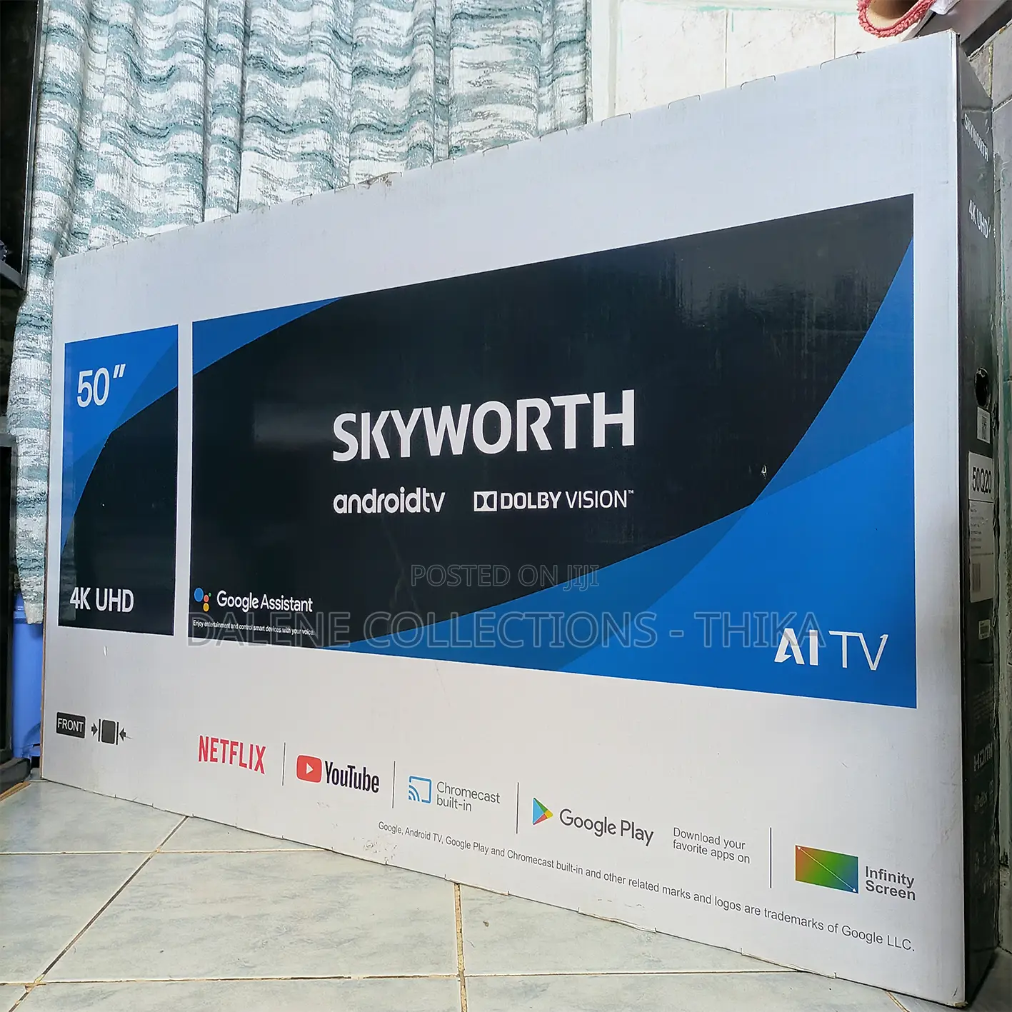 SKYWORTH 50 Inches Q20 Smart Android Ultra HD