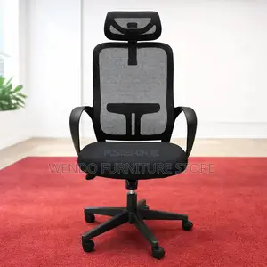 Office Chairs; Ergonomic HBx71 Office Seat With Headrest