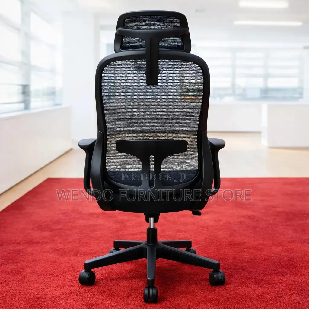 Office Chairs; Ergonomic HBx71 Office Seat With Headrest