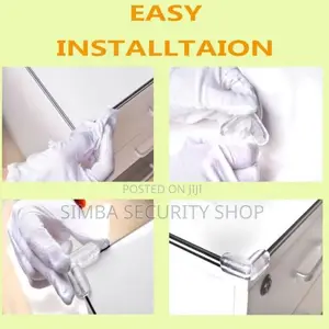 16 Pieces of Baby Corner Protectors Sticker L Shape Table Guard Clear