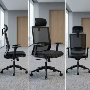 Office Chairs; Ergonomic Office Meshed Adjustable Swivel KOI Chairs