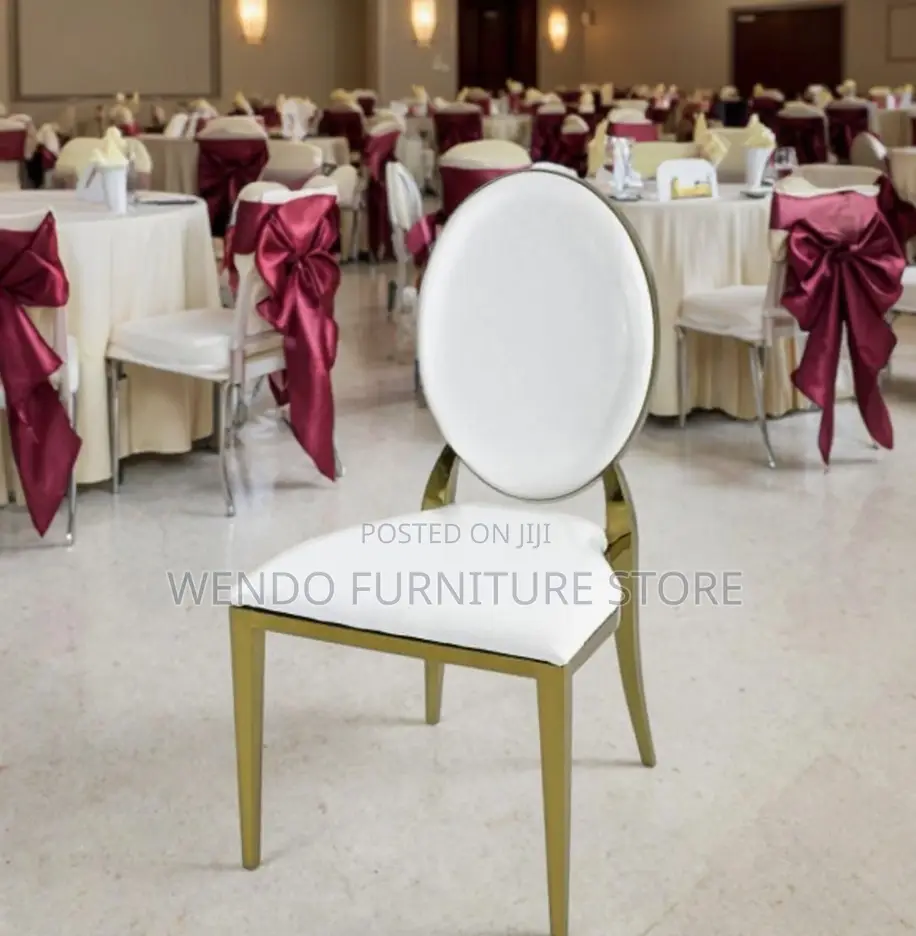 Home Chairs; Urban Golden Home Events White Cushion Chairs
