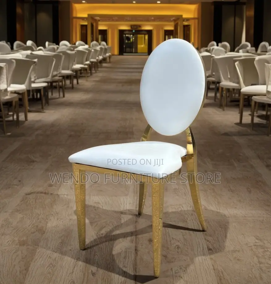Home Chairs; Urban Golden Home Events White Cushion Chairs