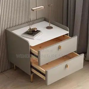 Storage Units; Two Drawers Home Spacious Bedside Cabinet